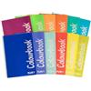 Colourbook Set 12 Quadernoni Matematica Quadretti 10mm Per Prima Elementare, Formato Grande A4, 100 Pagine Ognuno, Carta 100g Fogli Spessi, Copertina Multicolor Assortita