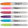 Sharpie Pennarelli indelebili, punta fine, colori vivaci, 6 pennarelli