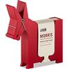 Monkey Business Morris l'asino: Portamemoria da tavolo | Accessori da scrivania e forniture per ufficio carini | Articoli da scrivania: Portaoggetti e Dispenser | Porta Note Adesive | da Monkey Business