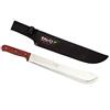 Falci 290135-10L Machete Lucido con Manico in Legno, 36 cm, Grigio, 47x4x2 cm