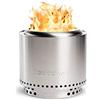 Solo Stove Braciere Senza Fumo Ranger con Supporto 2.0 | con Custodia da trasporto inclus, Combustione della legna, Cassetto per la cenere rimovibile, Acciaio inossidabile, 38 x 41,5 cm, 6,8 kg