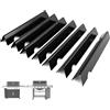 Nordic Bbq Store 66033 66797 - Barre aromatizzanti di Ricambio per Weber GS4 Genesis II Serie 400, E-410 E-435 S-410 S-435 S-435 SE-410, Parti per griglia Genesis GS4 II LX E/S-440, Barre aromatizzate in Porcellana,