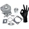 ICOOYO Kit cilindro pistone per Metabo HPT Hitachi CG27EASP CG27EASPSL Tanaka TCG-27EBDP TCG-27EBSP TCG-27EASPSL