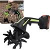 ZJchao Motocoltivatore a Batteria Motozappa Elettrica da Giardino Motozappa Alimentata a Batteria con 2 Batterie Agli Ioni di Litio per Giardinaggio su Prato Coltivazione del (Spina europea)