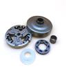 Luxuypon Sostituzione 3/8-7T frizione tamburo pignone cuscinetto a vite senza fine kit ingranaggi compatibile con Husqvarna 357 359 357XP motosega parti