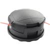 AAAQQ SRM 225 String Trimmer Head for Echo Eater Speed-Feed 400 SRM-230 SRM-210 SRM2100 SRM225 PAS210 PAS225 PAS230 PAS260 Shiandaiwa T195S T220 T222 T230 T2311 Compatibile con la maggior parte di