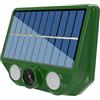 Generic Repeller di animale ad ultrasuoni solare esterno - 20-36.5kHz Due modalità di illuminazione Repeller di animali per esterni | di scoiattolo ad ultrasuoni, di cani ad ultrasuon