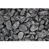 Gartenwelt Riegelsberger Nero Ebano ghiaia decorativa nera profonda ghiaia da giardino, colore antracite, grigio scuro, ghiaia decorativa per laghetti, ciottoli, sentieri da giardino, sacco da 25 kg