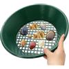 Qfdiwr Setaccio per Oro | Batea per Catturare Oro - Attrezzo in Mesh di Precisione A Recupero Alto 35 Cm per Geologo Hobby Principiante Famiglia