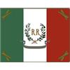 magFlags Bandiera Large Militare della Nuova Repubblica Romana 1849 |