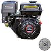 Loncin Motore 200 CC - Motore a Benzina 4 Tempi - Albero Orizzontale Cono 23 mm - Avviamento Manuale a Strappo - Ricambio Motore per Giardinaggio e Attrezzature