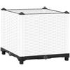vidaXL Fioriera Rialzata 40x40x38 cm in Polipropilene