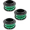 ULXIOM Bobina di filo per decespugliatore da 0,2 cm, 6 m, adatta per Husqvarna T25 125LDX 128L 128LD 128LDX 128RJ 129L 128DJX 129DJX 124R, sostituisce 537338601