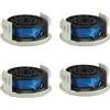 Daaxing Bobina di filo e copertura per decespugliatore Ryobi RAC124 18 Volt + Razor OLT/RLT 1830 1831, ricambio per bobine di filo (4 pezzi)