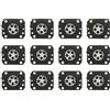 C·T·S Membrana di misurazione carburatore per Stihl FS120 FS200 FS250 Trimmer ZAMA C1M-100333 C1Q-100388D, sostituisce ZAMA A01500109A (confezione da 12)