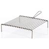 Sbalchiero Griglia tondino in Acciaio Inox 18/10 Cm 40x35 Art.55451-100% Made in Italy - Griglia per Barbecue, Griglie per Camino, Griglia per Grigliata, Graticole, Griglia graticola per Camino
