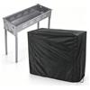 Agatige Copertura per Griglia per Barbecue, Telo di Copertura per Barbecue Copertura per Griglia a Gas Pesante Protezione per Barbecue Antivento/Anti-UV/Anti-Acqua - L 145 x P 61 x A 117 cm