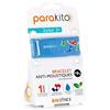 BIOSYNEX - PARAKITO - Braccialetto anti-zanzare ricaricabile - 2 ricariche incluse - 1 mese di utilizzo - Senza DEET - Motivo Basket - Junior 3+