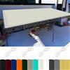 GOUSAILS Telo di Ricambio per Ombrellone 1.2 x 2.8 m 98% Protezione UV Tenda Parasole Rettangolare Poliestere per Esterno Giardino Terrazza, Avorio