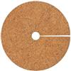 WSQHAO 30 Pezzi di Anello pacciamatura in Fibra Cocco, Tappetino for Alberi, Disco Copertura for Piante con Protezione Naturale per Giardino(40cm)