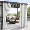 Paramaison Tenda per Esterno Impermeabile e Oscurante First, per Gazebo e Pergolato, Idrorepellente | 150 x 270 cm - Bianco| con Bretella Apribile a Bottone
