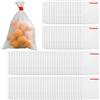 Generic Sacchetti portaoggetti in tessuto non tessuto, per frutta, traspiranti, set A 18 x 20 cm, B 25 x 32 cm, sacchetti riutilizzabili per piante per giardinaggio frutteto, prevenzione, protezione del