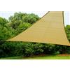 WEBMARKETPOINT TELO COPERTURA OMBRA VELA TRIANGOLO BEIGE MT5x5x5