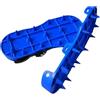 MagiDeal 1 Paio di Scarpe aeratrici con Chiodi, Antiscivolo, Professionali, per Rivestimenti epossidici per Pavimenti, Prato, Cemento autolivellante