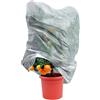 A2ZWORLD Cappuccio Protettivo per Piante e Fiori, Sacco Protezione Alberi Inverno, TNT 17g/m², Protezione antigelo per Alberi e Fiori (6 Pezzi 60X80cm)
