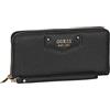 GUESS ECO BRENTON SLG LRG ZIP AROUND, nero (nero), taglia, Nero, L, Tracolla