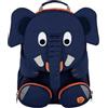 Affenzahn Amico Grande Zaino per l'asilo per bambini da 3 a 5 anni asilo a tempo pieno divertente funzionale volume 8 L Elefante - Blu
