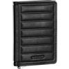 Secrid Portafoglio Premium Slim Wallet Emboss Lines, Nero , Taglia unica