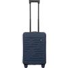 Bric's Trolley Collezione Ulisse B|Y, Valigia Bagaglio a Mano con 4 ruote, Resistente e Ultraleggera, Collegamento USB, Lucchetto TSA integrato, Dimensioni 37x55x20, Ocean Blue