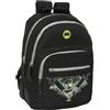 safta BATMAN GAME OVER - Zaino scuola per bambini, ideale per bambini di diverse età, comodo e versatile, qualità e resistenza, 32 x 15 x 42 cm, Nero, M, Casual