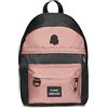 Invicta Zaino Scuola American, Rosa Nero, Icon, Zaino Mono Scomparto Tasca Porta PC 13'' e Anello Portachiavi D-ring, Zaino Scuola Superiore, Università, Ufficio, Ragazza Donna