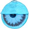 NRBMZYEN Borsa per tutù da balletto per ragazze, in tela impermeabile, flessibile e pieghevole, morbida borsa da danza, Blu, Diameter 80CM