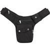 Freak Scene borsa cintura - Buddy - nera - argento - marsupio