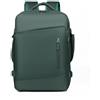 Treer Zaino per Ryanair Wizz Air 40x30x20 Borse da Cabina, Bagaglio a Mano 24L Zaino da Viaggio Aereo Donna Uomo Idrorepellente Casual Daypack con Foro di Ricarica USB e Tasca Antifurto (Verde)
