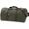 Cocholate Borsa Fine Settimana - Borsa in Tela - Regali per Uomini (58x30x30 cm) Ricamata e Personalizzata con le Tue Iniziali, Verde, 58x30x30cm, Contemporaneo