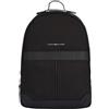 Tommy Hilfiger Zaino Uomo TH Elevated Nylon Backpack Bagaglio a Mano, Nero (Black), Taglia Unica