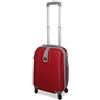 Ormi Trolley Mod 188 Rigido in Abs 52 Cm, 32 Litri 4 Ruote, Bagaglio a Mano (ROSSO)