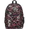 Seven Freethink Zaino Scuola Media e Superiore Ragazza, 34L, Doppio Scomparto, Tasca PC e Borraccia, Ricarica USB, nero fucsia