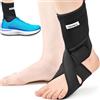 NEOFECT Stecca per piede cadente: neoprene traspirante, piede cadente, tutore per caviglia regolabile (left) (la taglia 36~44)