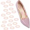 Generic 48 Cerotti, Cuscinetto per Calli, in schiuma morbida, Protezione e Cura dei Piedi dischetti callifughi 4,2 x 2,8 cm Pedicure,rosa e ovali