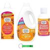 Beni Culinari Sweet Home Orchidea e Vaniglia Pacchetto Test - Ammorbidente concentrato + Detersivo + Profumo / 3 Articoli della stessa fragranza + Beni Culinari Portachiavi 0