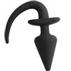 FJUJMLAN Anal Butt Plug Gel di silice Coda di cane Coda di volpe Plug anale Accessori esotici Macchina del sesso Giocattoli del sesso per donna Uomo Gay Butt Plug Cosplay Giocattoli del sesso