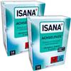 ISANA MED - Set di 2 cuscinetti per ascelle, 2 x 14 pezzi, protezione contro perdite di sudore e deodorante