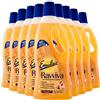 Emulsio Ravviva Parquet Detergente per Pavimenti in Legno Formula con Olio di Mandorla Estratti di Legno di Sandalo Elevato Potere Pulente Azione Protettiva Profumo Lunga Durata - 9 Flaconi da 750ml