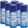 FEI FAN Hygienfresh Deodorante Spray Salvatessuti con Formula Mangiaodori in 13 Fragranze Intense a Lunga Durata, Elimina Cattivi Odori, Utilizzabile su Tutti i Tessuti, 150ml (Note di Pulito, 6 Unità)