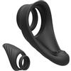 Generico Set di anelli da allenamento super elastici e leggeri, anelli speciali per stretching e resistenza da uomo, set fitness opzionale in 3 misure - E71IT (Black：A)